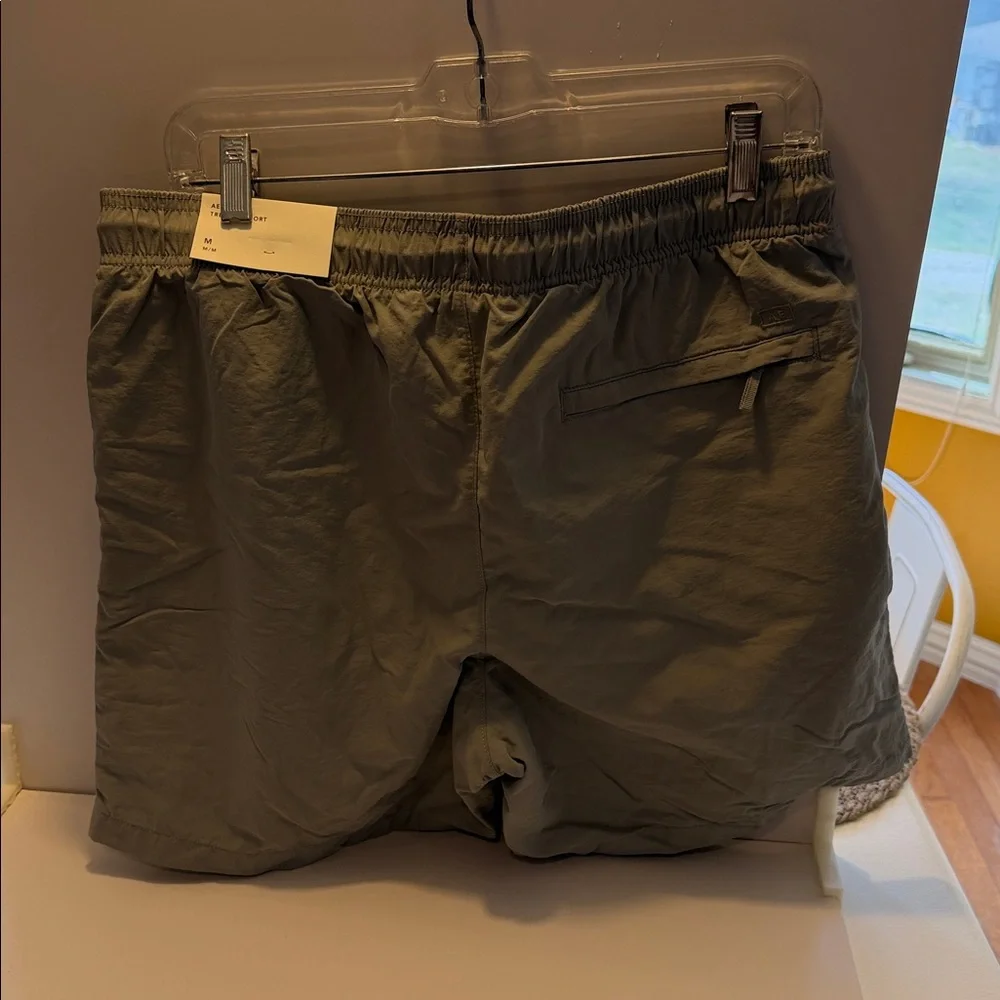 American Eagle Outfitters Men's Grey Trekker Athletic Shorts Sz M. NWT Box35